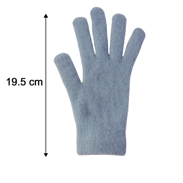 Fleece Winter Gloves – Cozy Full Finger Hand Warmers for Men & Women