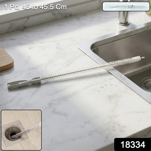 Flexible Drain Cleaning Brush – Long Reach Dual-End Tool for Home