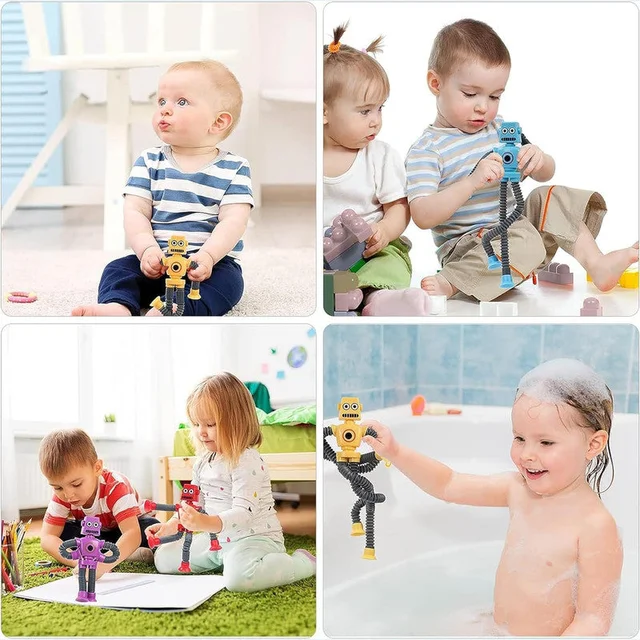 Flexible Robot Magic Spring Toy – Bendable Stretchable Fun for Kids