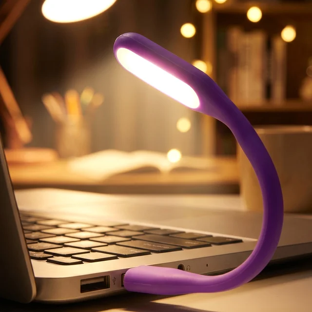 Flexible USB LED Light – Portable Laptop Study Lamp