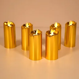 Flickering LED Candles (12 pcs) – Realistic Flame Decor | JubileeJoy