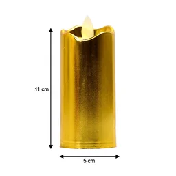 Flickering LED Candles (12 pcs) – Realistic Flame Decor | JubileeJoy
