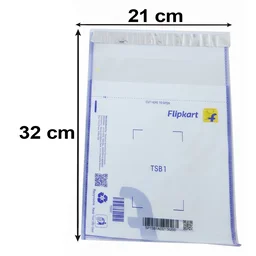 Flipkart Courier Bags 8.5 x 11 Inch Pack of 100 Tamper Proof Polybags (100 Pc)