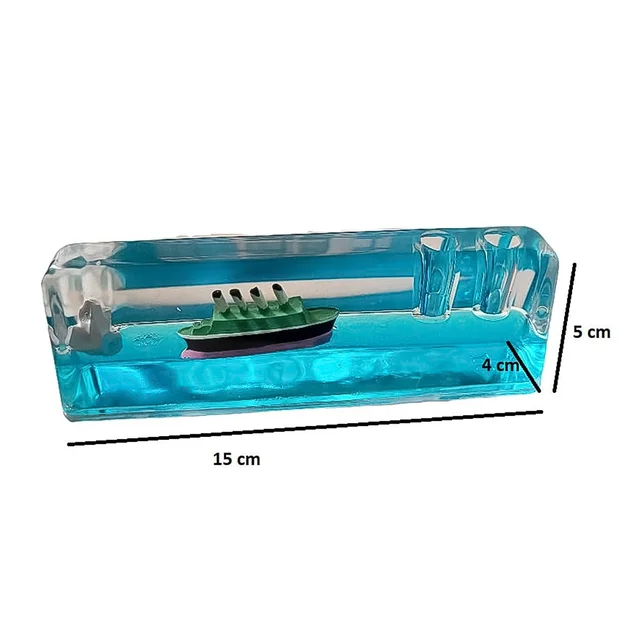 Floating Cruiser Ship Decor – Unsinkable Stress Relief Toy | Styleva