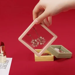 Floating Jewelry Display Box – Clear Acrylic Storage | ChefMates