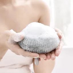 Flower Bath Sponge – Soft Exfoliator with Suction Cup | VelvaBloom