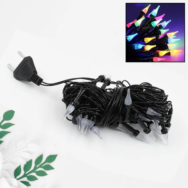 Flower String Lights – 9Mtr Multi-Color Festive | Indo Glow