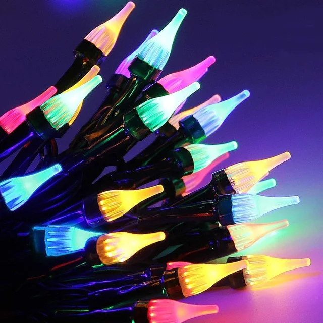 Flower String Lights – 9Mtr Multi-Color Festive | Indo Glow