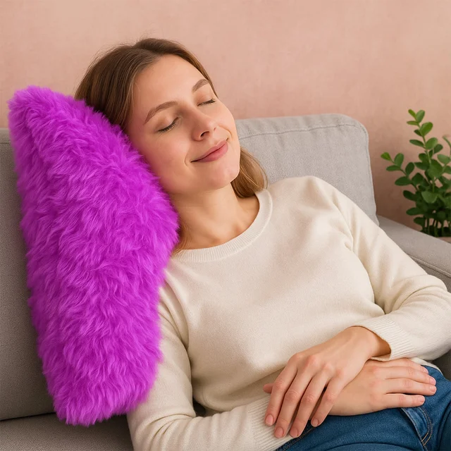 Fluffy Cushion Pillow – Ultra Soft Cozy Decorative Throw