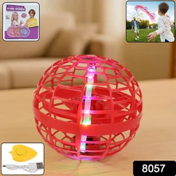 Flying Ball Toy – RGB Lights, 360° Rotation & USB | Spark Tots