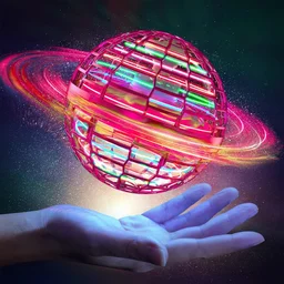 Flying Ball Toy – RGB Lights, 360° Rotation & USB | Spark Tots