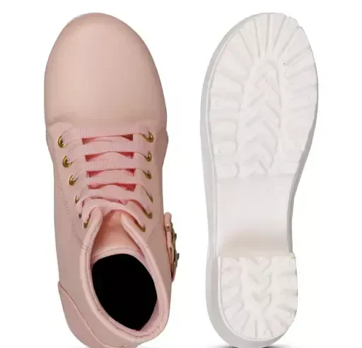 Synthetic Leather Boot Mo - IND-6