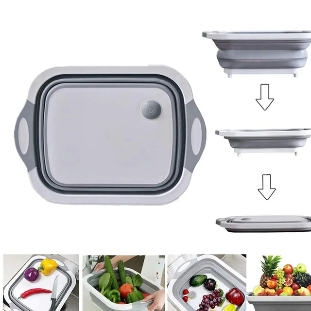 Foldable Chopping Board – 3-in-1 Multi-Function | Quickslice