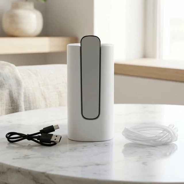 Foldable Electric Water Dispenser Pump USB Rechargeable for Bottles (1 Pc)