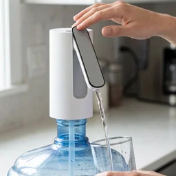 Foldable Electric Water Dispenser Pump USB Rechargeable for Bottles (1 Pc)