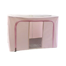 Foldable Fabric Clothes Storage Organizer Box - Space-Saving Design