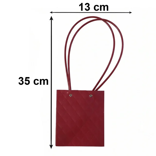 Foldable Flower Packaging Bag – Reusable and Water-Resistant