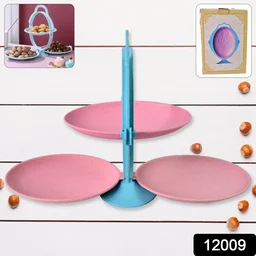 Foldable Fruit Plate – Space-Saving Multi-Use Kitchen Organizer