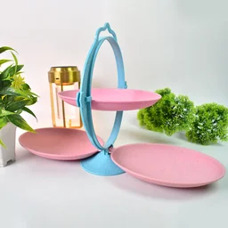 Foldable Fruit Plate – Space-Saving Multi-Use Kitchen Organizer