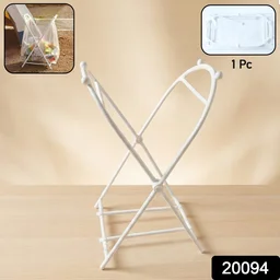 Foldable Garbage Bag Holder Stand – Portable & Space-Saving