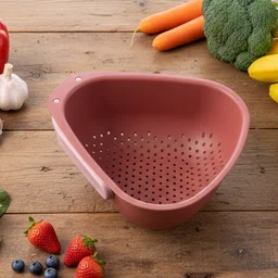 Foldable Kitchen Colander – Space Saving with Drain Base