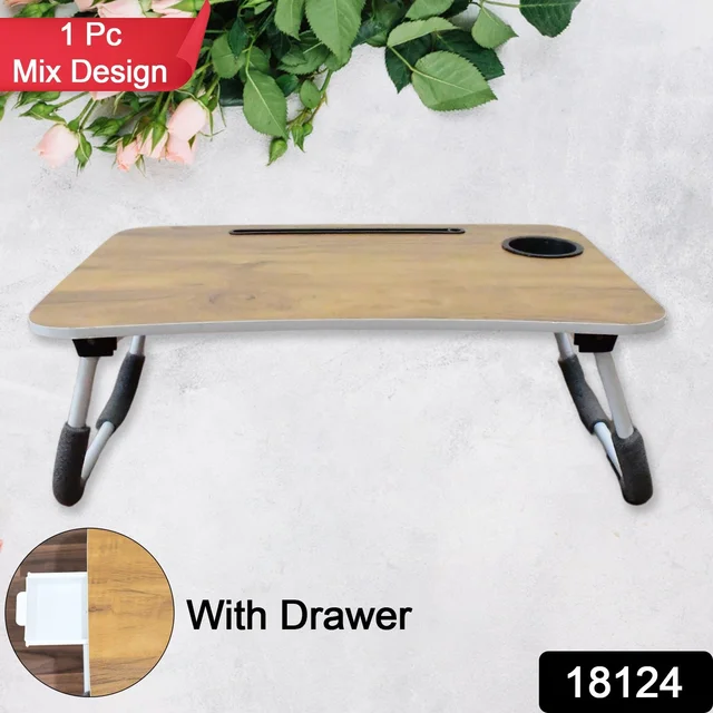 Foldable Laptop Table – Multi-Purpose Desk for Bed & Sofa |