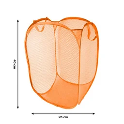 Foldable Laundry Basket – Space-Saving Mesh Hamper | Organivo
