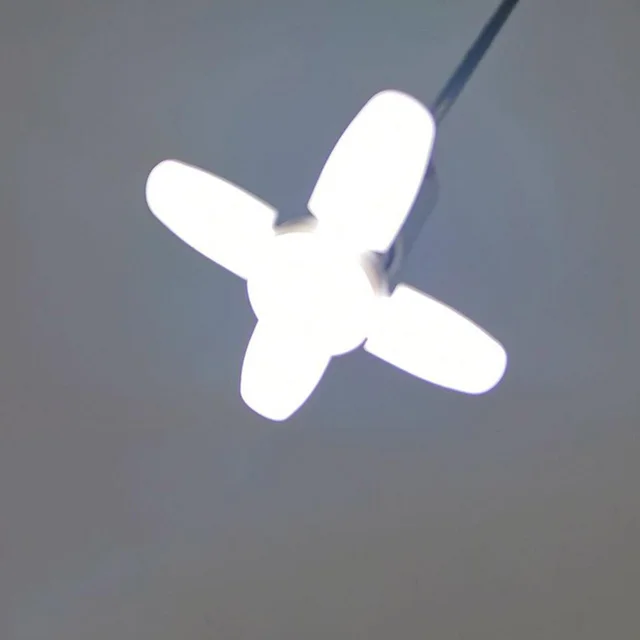 Foldable LED Fan Blade Bulb – Energy Efficient 28V | Indo Glow