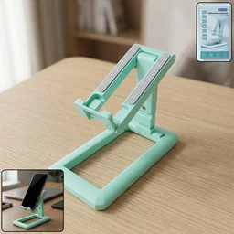 Foldable Mobile Phone Stand – Adjustable & Non-Slip for Comfortable Viewing