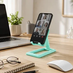 Foldable Mobile Phone Stand – Adjustable & Portable Desk Accessory