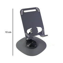 Foldable Mobile Stand – 360° Rotatable & Portable Metal Holder