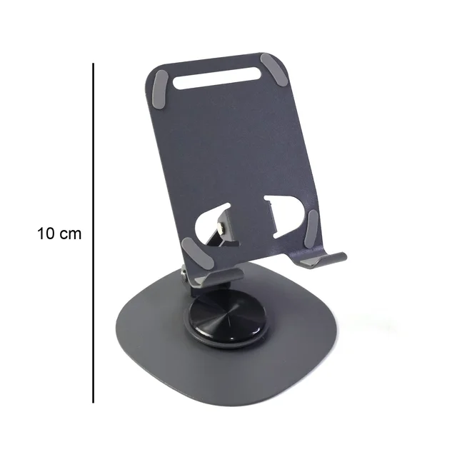 Foldable Mobile Stand – 360° Rotatable & Portable Metal Holder