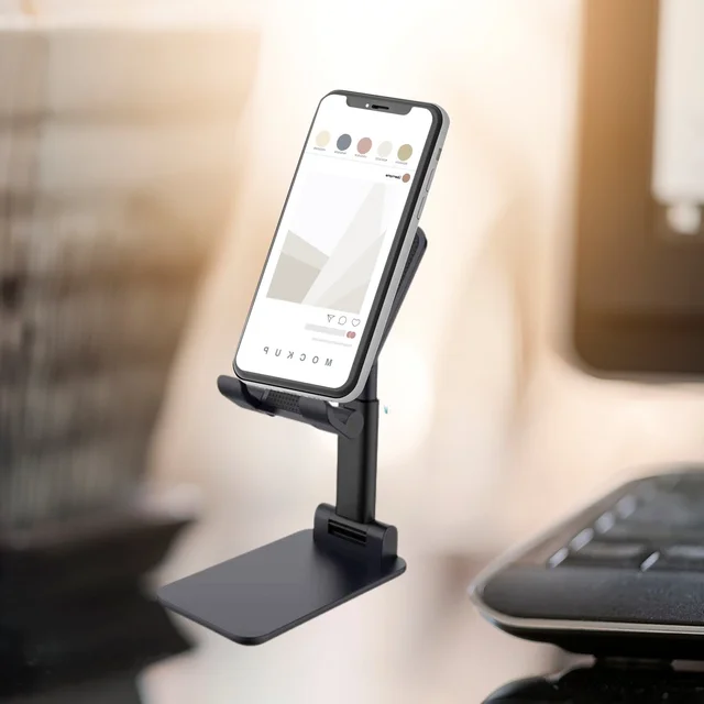 Foldable Mobile Stand – Adjustable Desktop Holder | PHOBIA