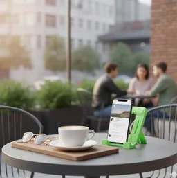 Foldable Mobile Stand – Adjustable Phone & Tablet Holder | Gambit