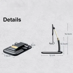 Foldable Phone Holder – Adjustable Desk Stand for Mobiles | PHOBIA