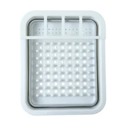 Foldable Plastic Dish Drying Rack – Space-saving & Portable Organizer
