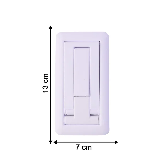 Foldable Plastic Mobile Phone Holder – Adjustable & Portable Stand
