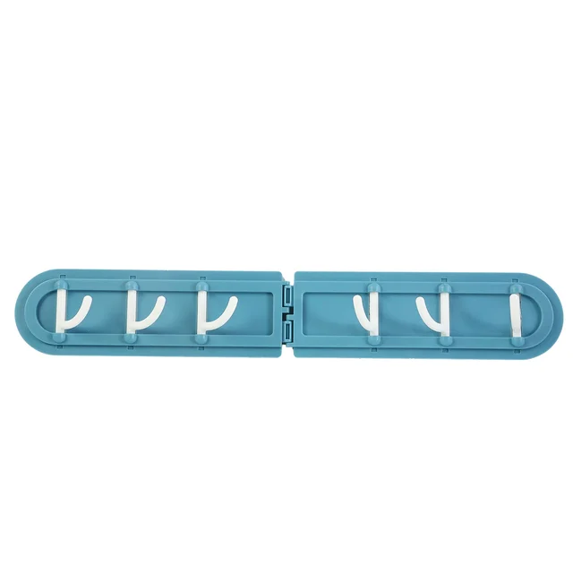 Foldable Rotating Wall-Mounted Hook Rack – Space-Saving Organizer