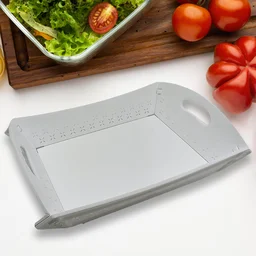 Foldable Serving Tray – Portable Plastic Design | CookAura