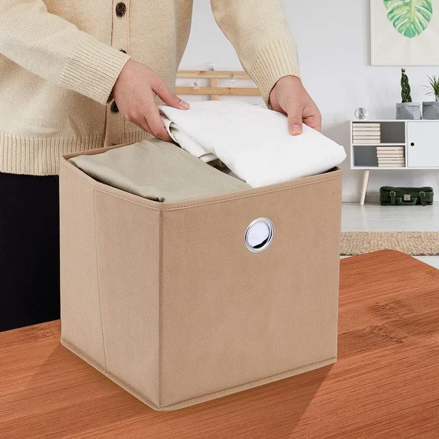 Foldable Storage Box – Space-Saving Jute Organiser | Organivo