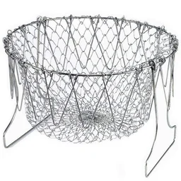 Foldable Strainer Basket – Stainless Steel, Space-Saving | Vastate
