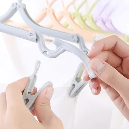 Foldable Travel Hanger – Lightweight Durable ABS for Wrinkle-Free Clothes