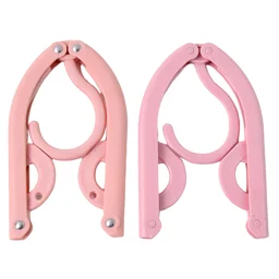 Foldable Travel Hanger – Lightweight, Space-Saving Design (1 Pc)