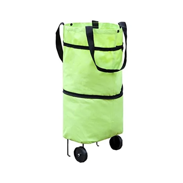 Foldable Trolley Bag – Wheeled Shopping & Travel | FERVENT