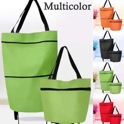 Foldable Trolley Bag – Wheeled Shopping & Travel | FERVENT