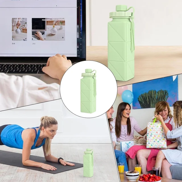 Foldable Water Bottle – Leakproof & Space-Saving Design