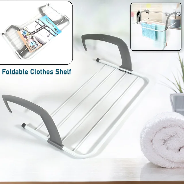 Folding Drying Rack – Compact, Steel & Rust-Free | Indo Glow