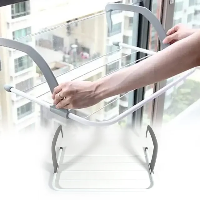 Folding Drying Rack – Compact, Steel & Rust-Free | Indo Glow
