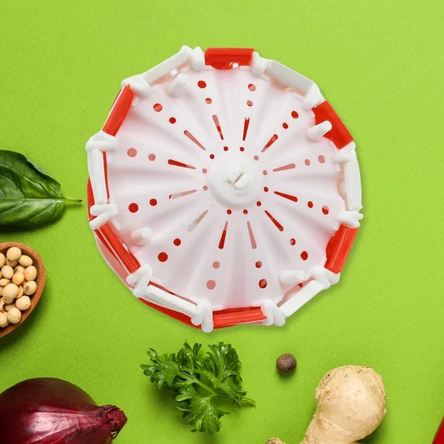 Folding Fruit Basket – Lotus Shape & Space-Saving | Tidy Table
