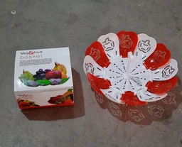 Folding Fruit Basket – Lotus Shape & Space-Saving | Tidy Table